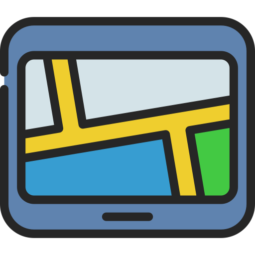 navegador gps icono gratis