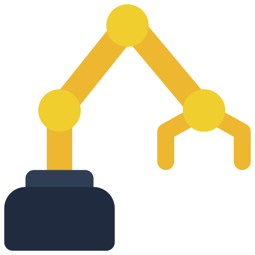 Robotic arm - free icon