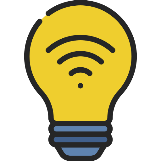 Smart lighting free icon