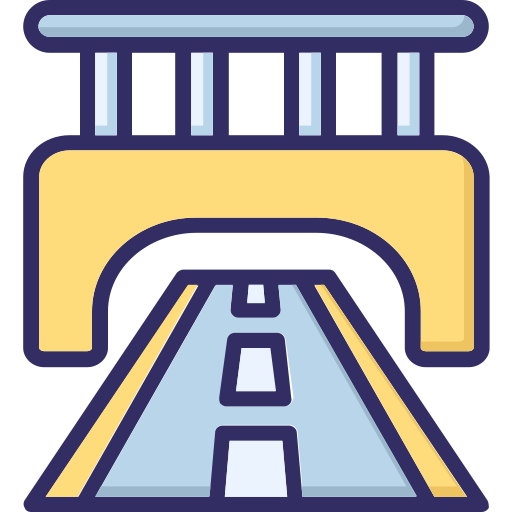 Bridge Generic Color Lineal-color Icon