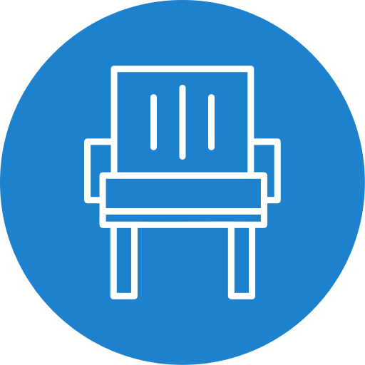 Chair Generic color fill icon