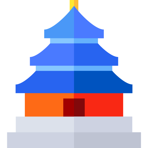 templo del cielo icono gratis