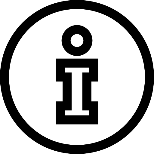 información icono gratis