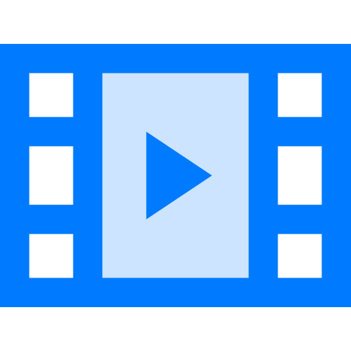 reproductor de video icono gratis