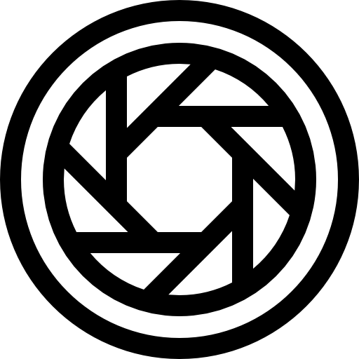 Lens Basic Straight Lineal icon