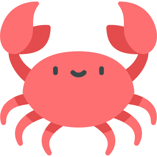 Crab free icon