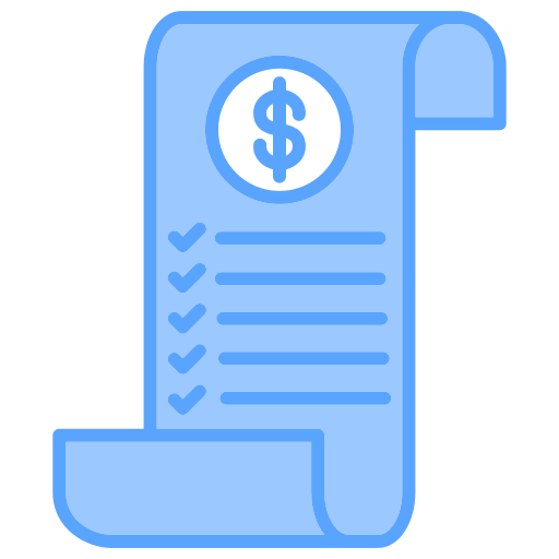 Invoice Generic color lineal-color icon