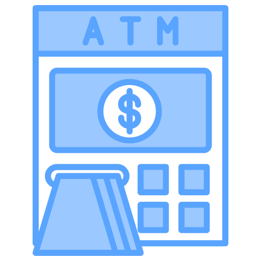 Atm machine Generic color lineal-color icon