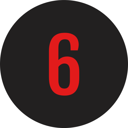 sechs kostenlos Icon sechs kostenlos Icon