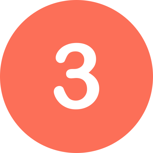 Three free icon Three free icon