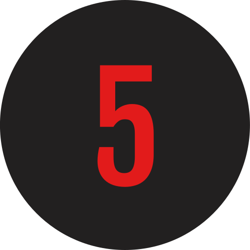 número icono gratis