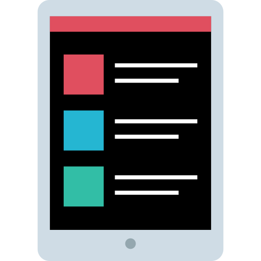 tableta icono gratis