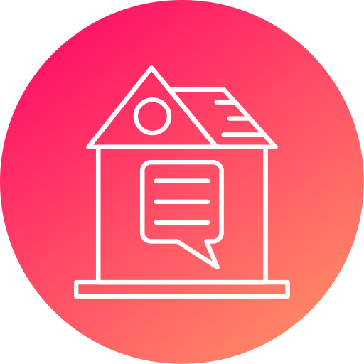 bienes raíces icono gratis