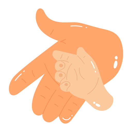 hände kostenlos Sticker