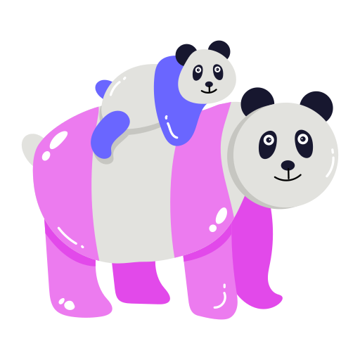 panda kostenlos Sticker panda kostenlos Sticker
