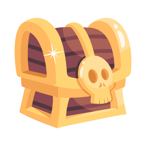 Treasure Chest Stickers - Free gaming Stickers