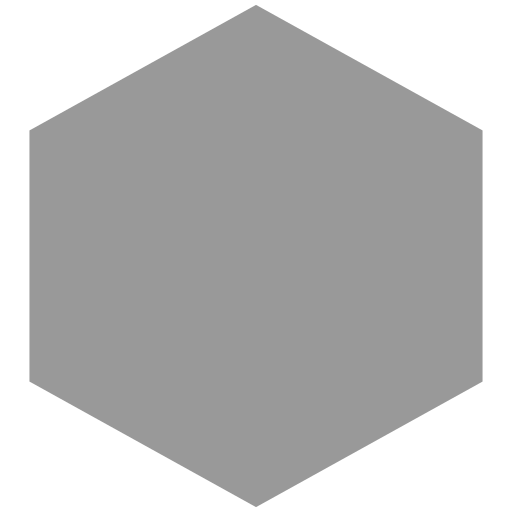 hexágono grátis ícone