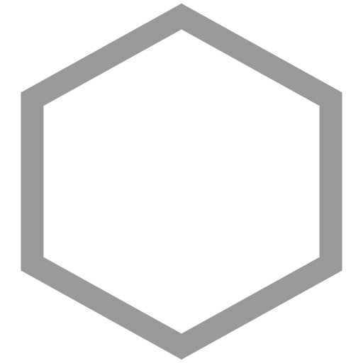 hexágono grátis ícone