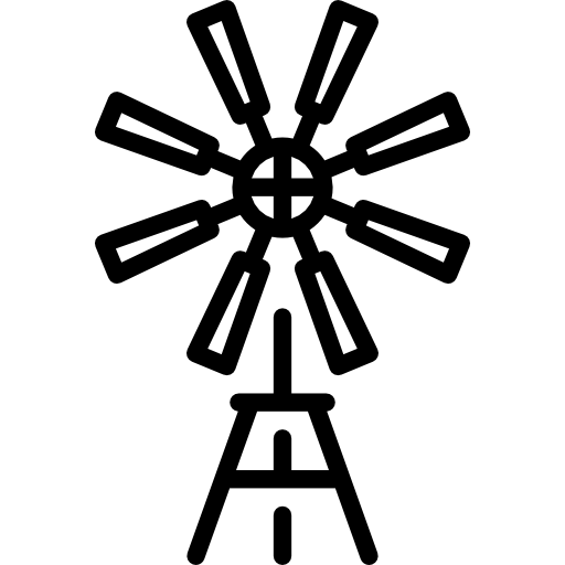 Ícones de moinho de vento em SVG, PNG, AI para baixar.