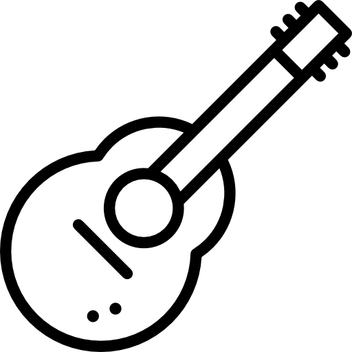 guitarra icono gratis