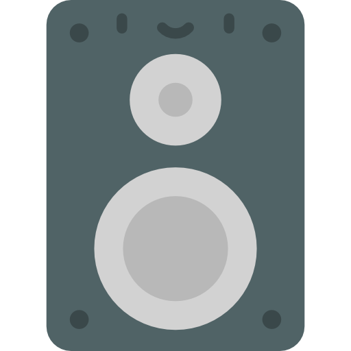 woofer icono gratis