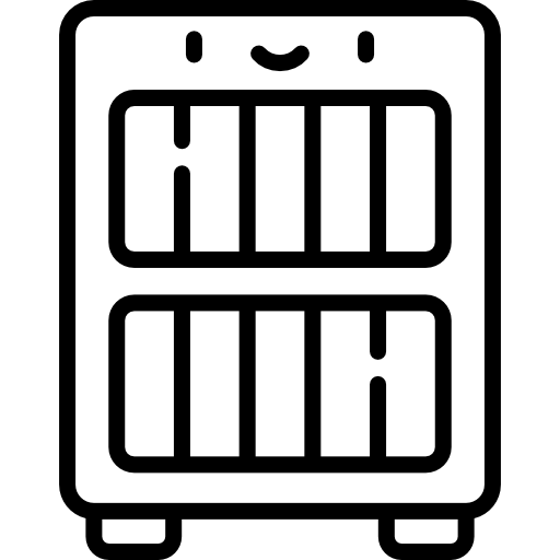 Книжный шкаф бесплатно иконка