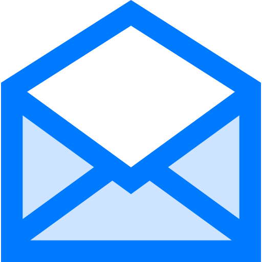 Email Vitaliy Gorbachev Blue icon