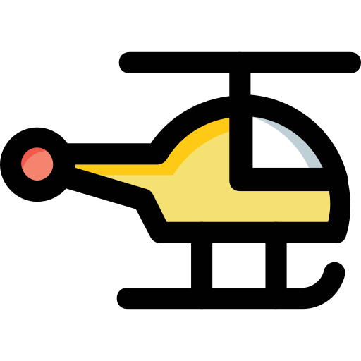 helicóptero icono gratis