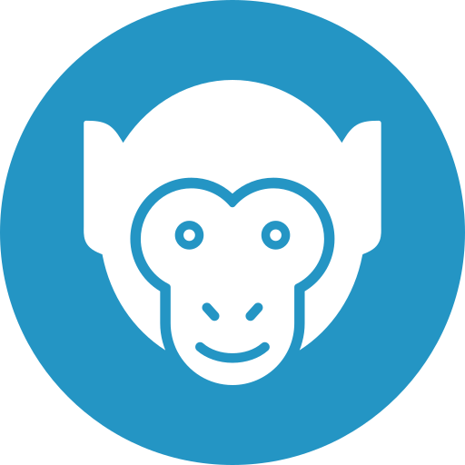 Monkey Generic color fill icon