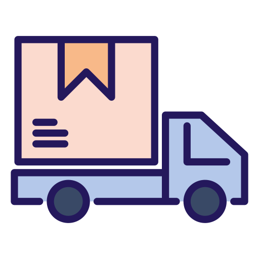 Delivery truck Generic color lineal-color icon