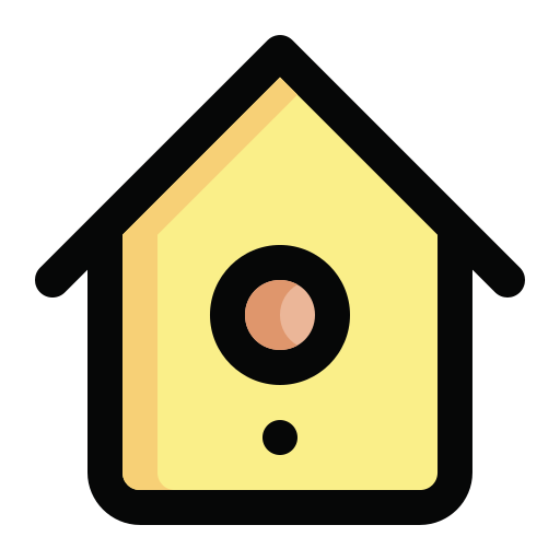 casa del pájaro icono gratis