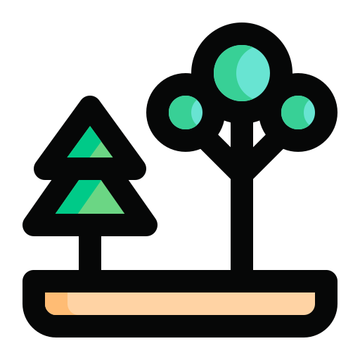 Park Generic color lineal-color icon