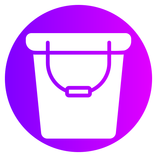 Bucket Generic gradient fill icon