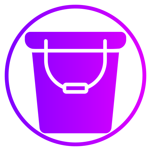 Bucket Generic gradient fill icon