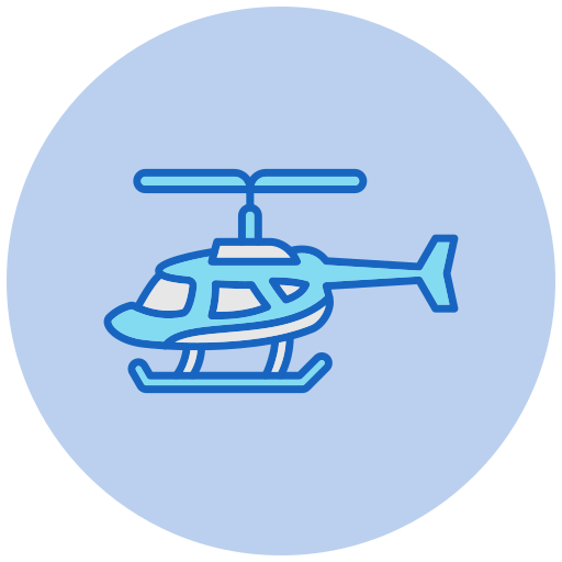 helicóptero icono gratis