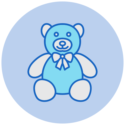 oso de peluche icono gratis