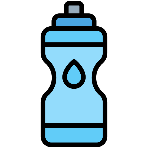 Water bottle Generic color lineal-color icon