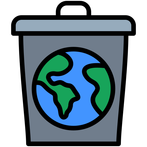 papelera de reciclaje icono gratis