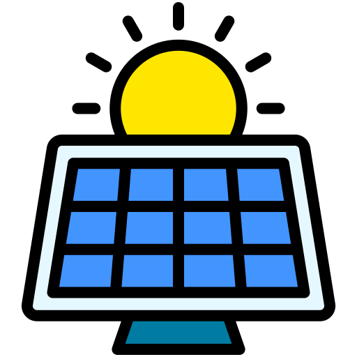 panel solar icono gratis