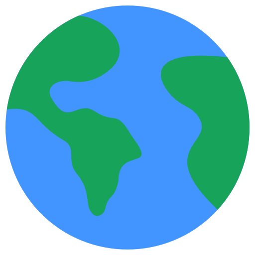 Earth Generic color fill icon