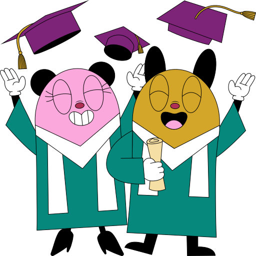 graduación gratis sticker