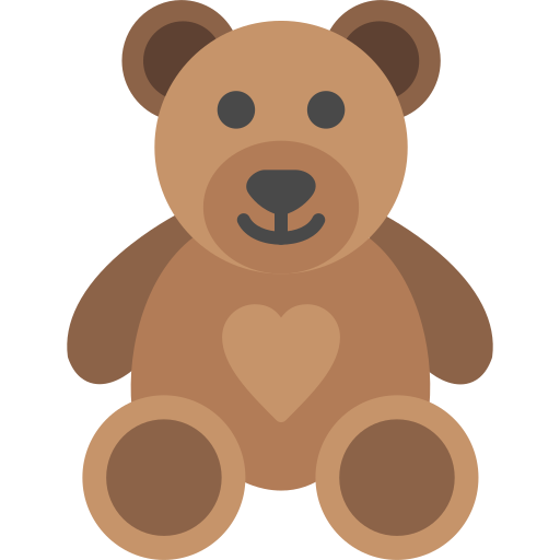 oso de peluche icono gratis