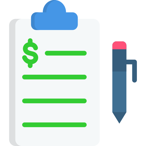 Financial statements - free icon