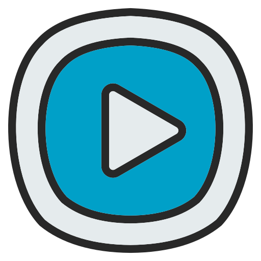 Play button free icon Play button free icon