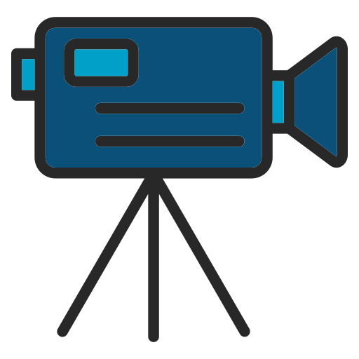 camara de video icono gratis