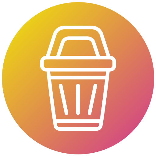 Bin Generic gradient fill icon