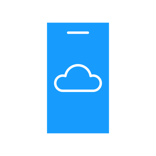 aplicación en la nube icono gratis