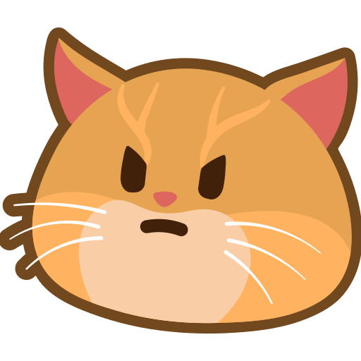 Angry Cat Emoji Stickers, Sticker, Angry Cat Emoji, Paint Stickers PNG  Transparent Clipart Image and PSD File for Free Download
