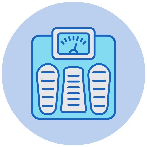 Weight Scale Generic color lineal-color icon