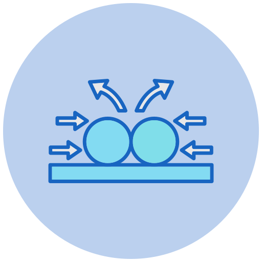 Collision free icon Collision free icon